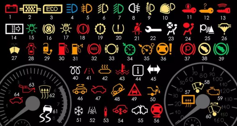 Volvo Arıza Kodları, Anlamları ve ikaz Işığı Anlamları