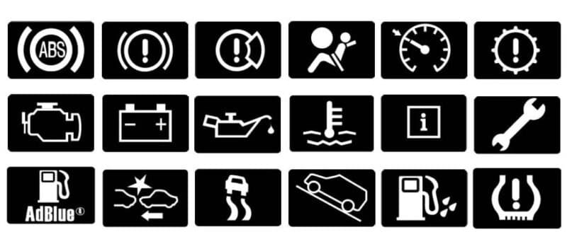 Ford Transit Arıza Lambaları ikaz işaretleri ve Anlamları Türkçe 